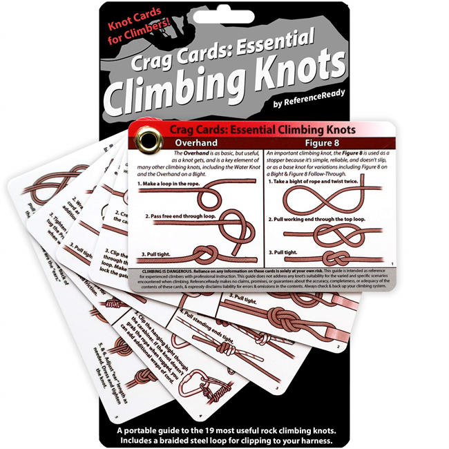 A Portable Rugged Guide to 19 Rock Climbing Knots