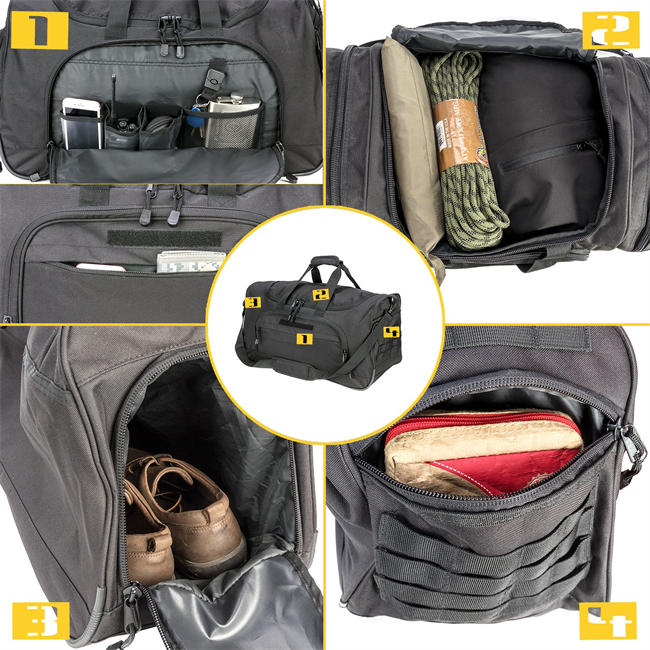 Military Tactical Duffle Bag Gym Bag for Men Travel Sports Bag Outdoor Small Duffel Bag