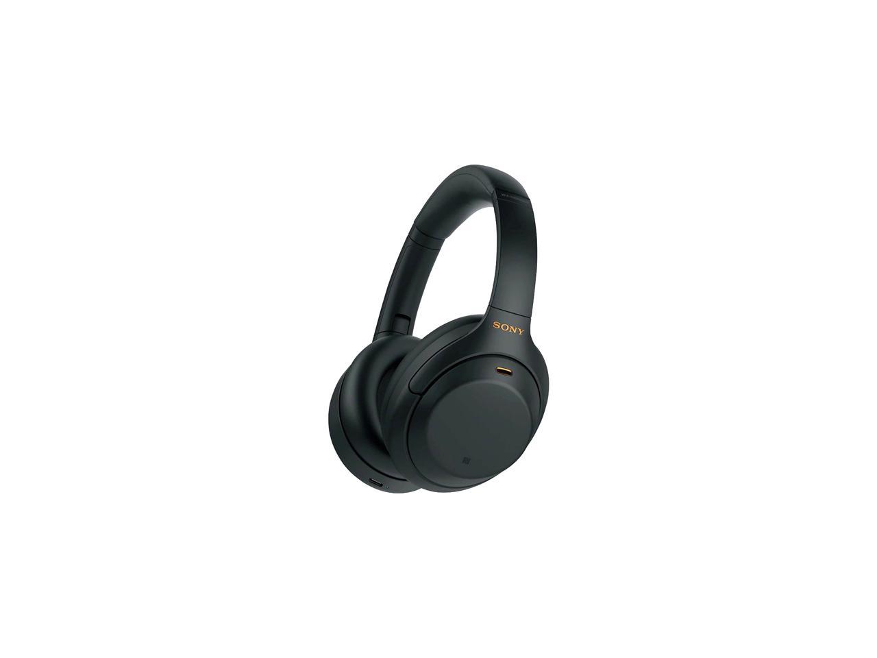 Sony WH-1000XM4 Wireless Noise-Cancelling Over-Ear Headphones (Black)
