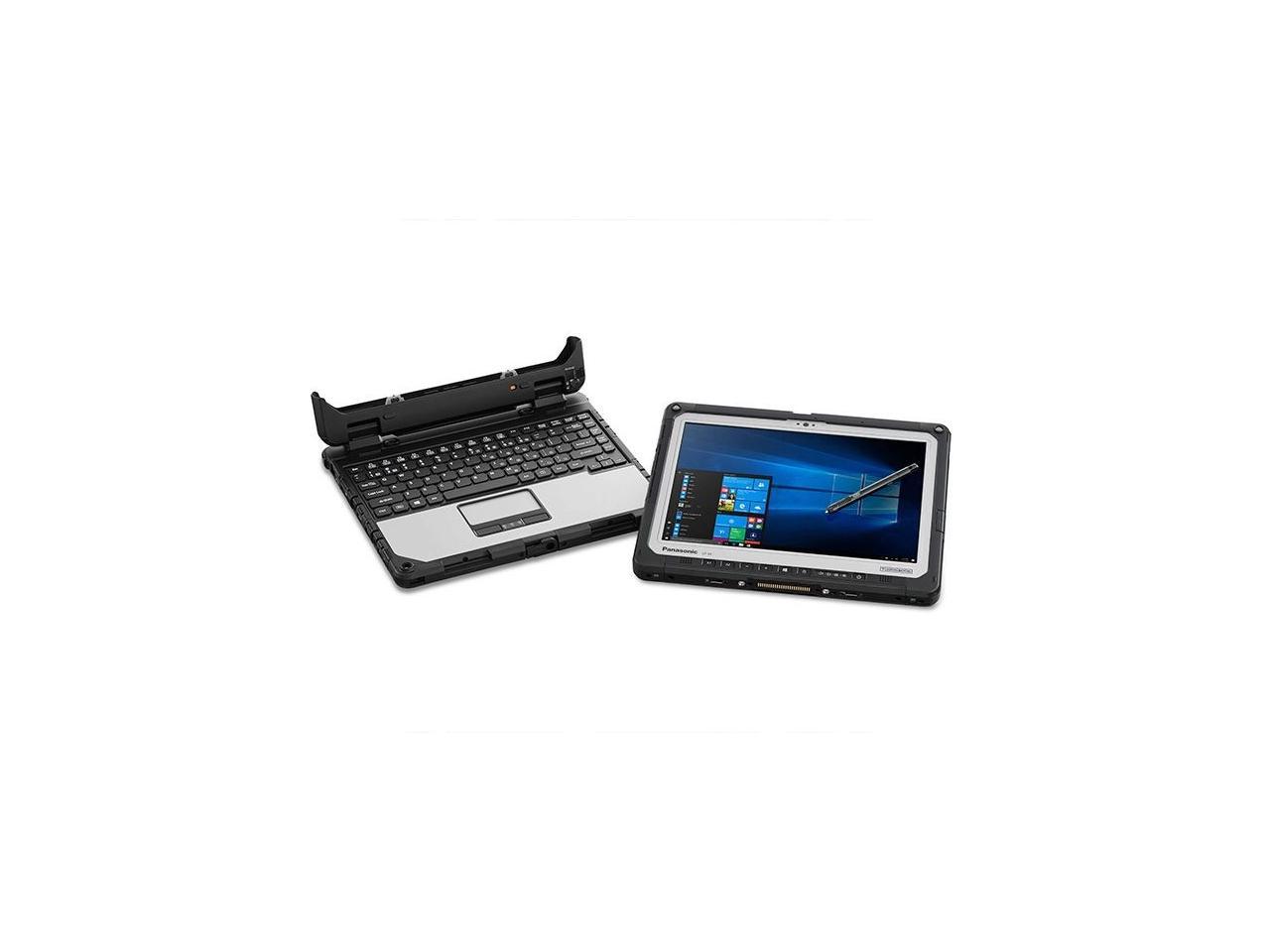 Panasonic Toughbook CF-33, Rugged Detachable Laptop (2 in 1), 4G LTE, Intel i5 6300U @ 2.40GHz, 12