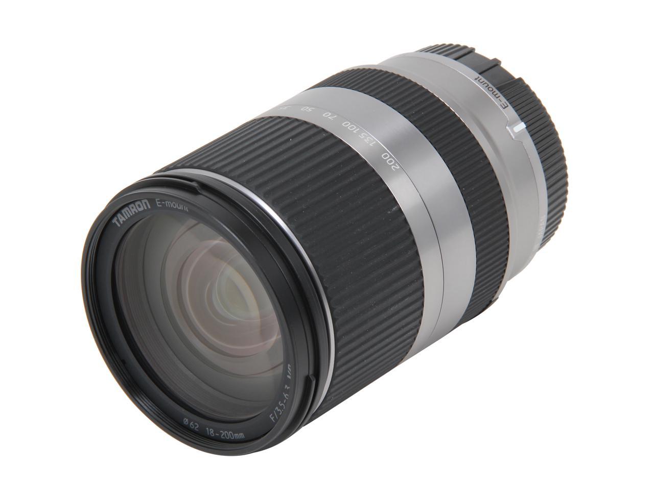 TAMRON AFB011S-700 18-200mm F/3.5-6.3 Di III VC Lens For SONY E-mount Silver