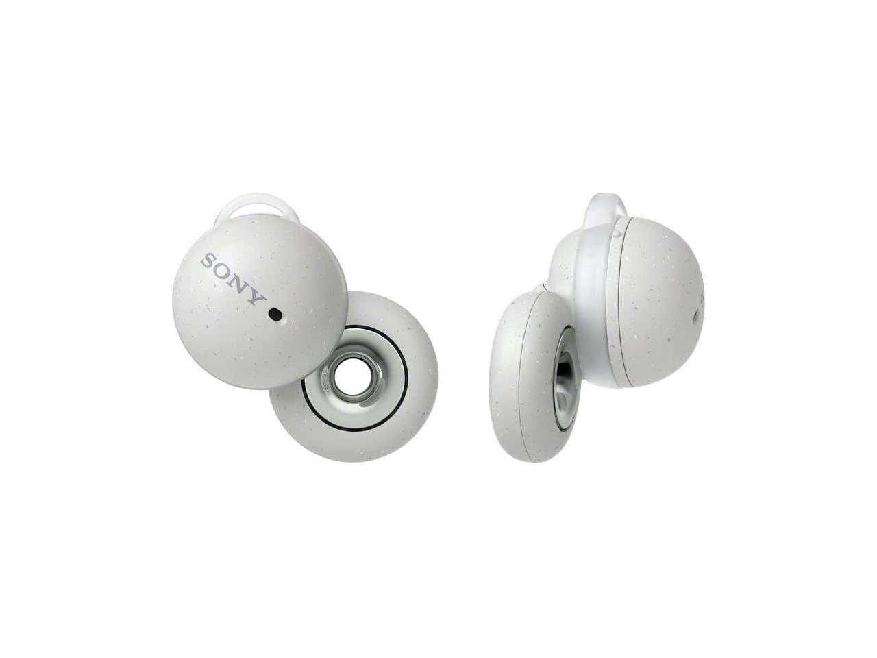 Sony WFL900-WHITE LinkBuds True-Wireless Open-Ear Earbuds - White (2022)