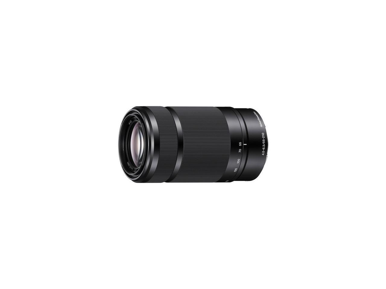 Sony E-Mount 55-210mm F4.5-6.3 Lens for Sony E-Mount / NEX Cameras (Black)