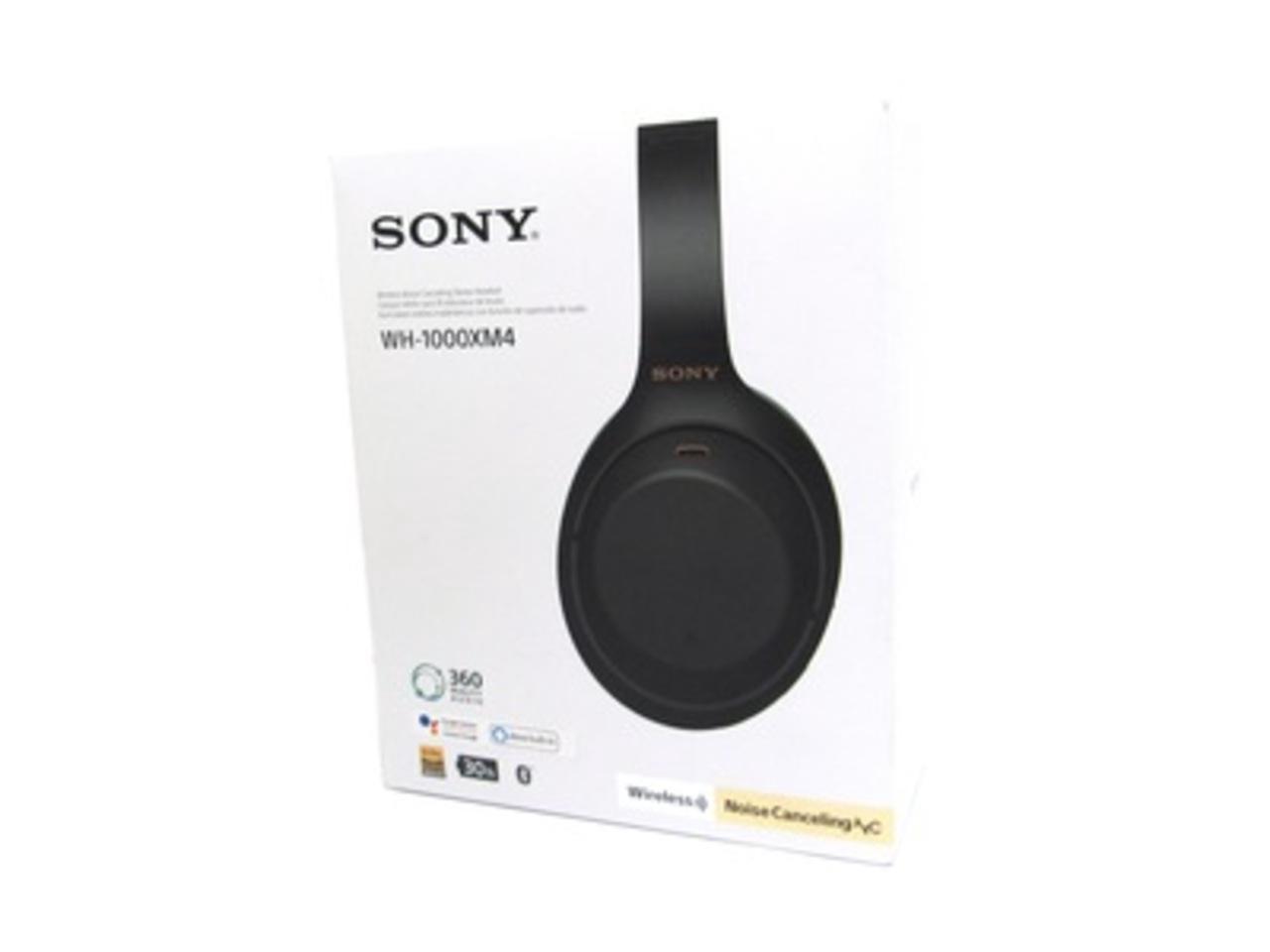 Sony WH-1000XM4 Wireless Noise-Cancelling Over-the-Ear Headphones - Black
