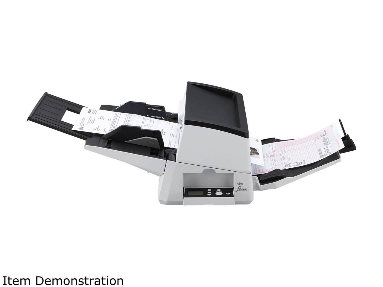 Fujitsu FI-7600(PA03740-B505) Duplex 600 DPI x 600 DPI Production-class ADF document scanner