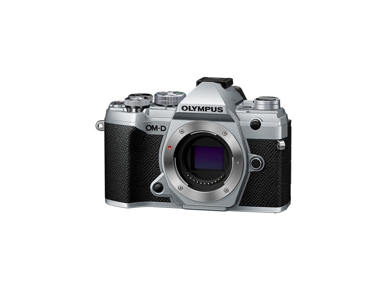 Olympus OM-D E-M5 Mark III Mirrorless Digital Camera (Silver) - Body Only