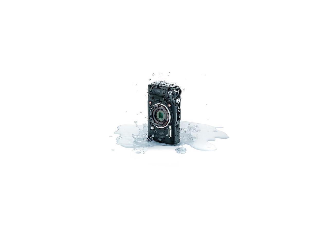 Olympus Tough TG-6 Digital Camera Essentials Bundle (Black)