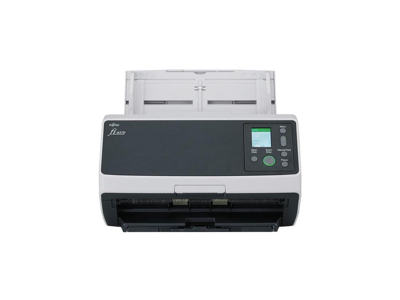 Fujitsu fi-8170 Large Format ADF/Manual Feed Scanner 600 dpi Optical PA03810B055
