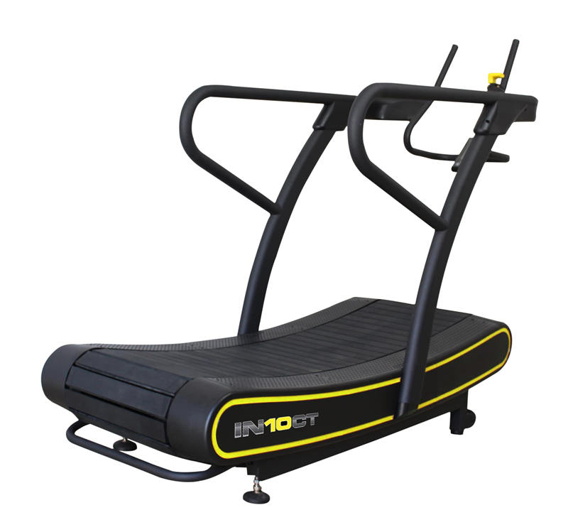 Resistance Runner Manual Curved Wide Treadmill, 10 Levels of Magnetic Resistance