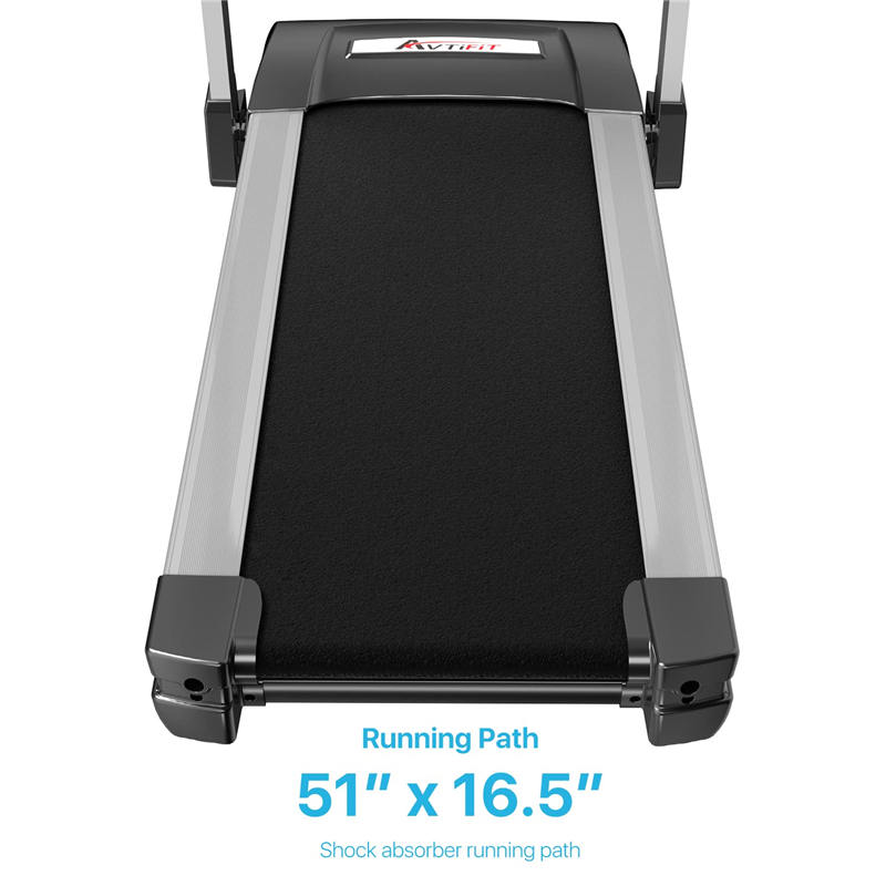 Capacity with 15% Auto Incline, 0-10 MPH 3.5 HP Fitness Folding Treadmill