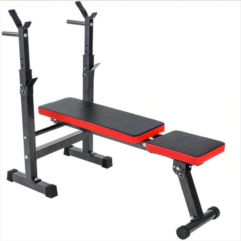 Folding Multifunctional Dumbbell Bench Fitness Equipment Barbell Bed Sporting