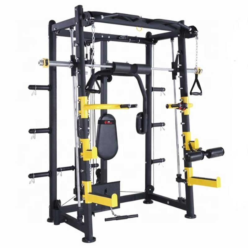 Gym Equipment Smith Machine 300KGLoad Bearing Squat Rack Comprehensive Training